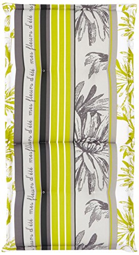 best 04101640 Sesselauflage nieder STS, 100 x 50 x 7 cm, Mehrfarbig von BEST