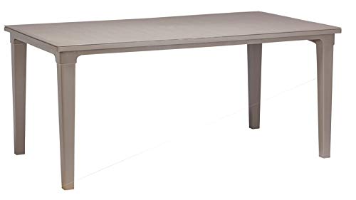 BEST 18511690 Tisch Genua 165 x 94 cm, Cappuccino von BEST