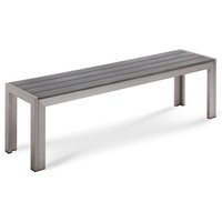 BEST Bank Seattle 160x34x45cm silber/anthrazit von Best