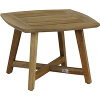 BEST Beistelltisch »Paterna«, BxHxT: 50 x 42 x 50 cm, TeakHolz - braun von Best