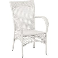 BEST Korbsessel »Madelene«, BxHxT: 64 x 95 x 65 cm, Polyrattan - weiss von Best