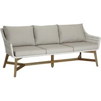 BEST Lounger »Paterna«, 3-Sitzer Teakholz/alabaster - beige von Best