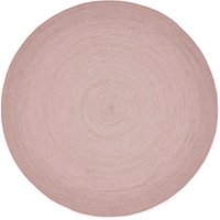 BEST Outdoor-Teppich »Murcia«, Ø: 300 cm, rund, Kunststoff (PET) - rosa von Best