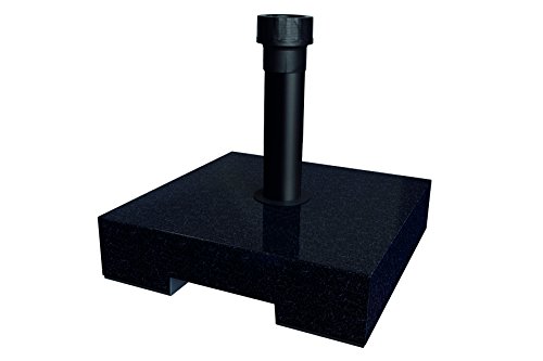Best Schirmständer 40 kg Beton, Granit, 40 x 40 x 11 cm, 62440050 von BEST