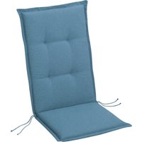 BEST Sesselauflage »Selection-Line«, Niederlehner, blau, Uni, BxL: 50 x 100 cm von Best