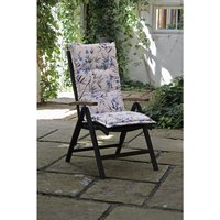 BEST Sesselauflage »Swing-Line«, weiß/blau/lila/grau, BxL: 50 x 120 cm - bunt von Best