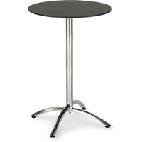 BEST Stehtisch Firenze 70cm Ø rund silber/Ardesia von Best