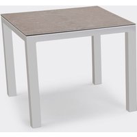 BEST Tisch Houston 90x90cm silber/anthrazit von Best