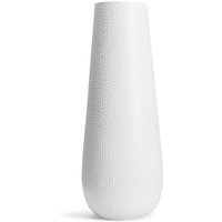 BEST Vase Lugo Höhe 80cm Ø 30cm matt white von Best