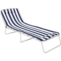 Best Gartenliege "Chiemsee", (Packung), robustes Stahlrohrgestell von Best