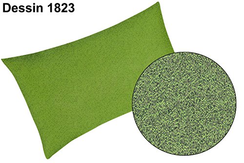 Best Selection-Line Rücken-/Zierkissen, vers. Dessins, Baumwolle/Polyester, 46x26x12cm 1823 - grün von best