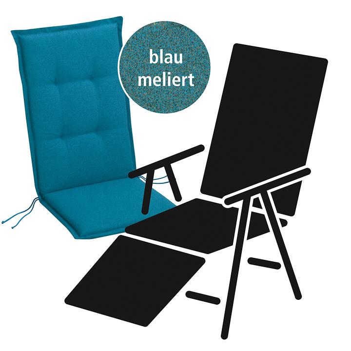 Relaxauflage, blau von Best