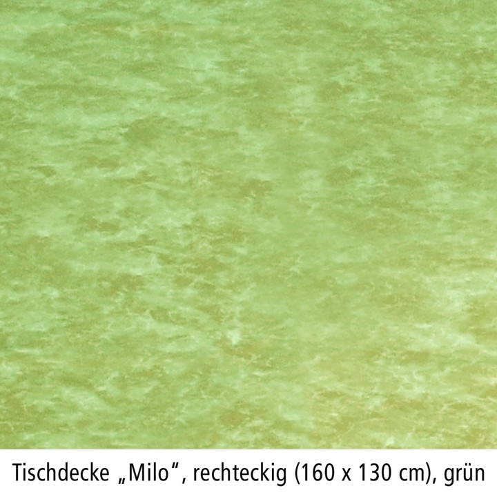 Tischdecke 'Milo', rechteckig, 160 x 130 cm, grün von Best