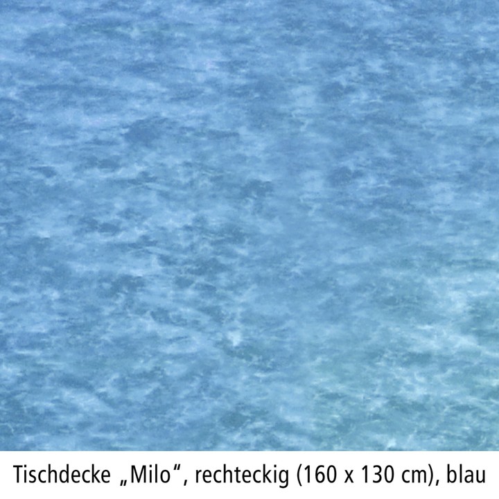 Tischdecke 'Milo' 160x130 cm blau von Best