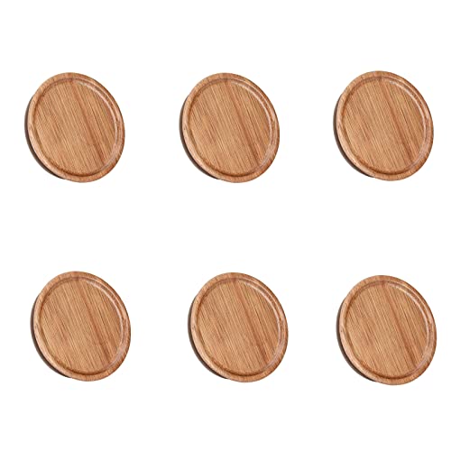 BestAlice 6 Stück Holzdeckel, 86 mm Einmachglasdeckel, normale Öffnung, Deckel für Einmachgläser, Deckel mit Silikon-Dichtungsring für Zuhause, Küche BestAlice 6 Stück Holzdeckel, 86 mm Einmachglasdeckel, normale Öffnung, Deckel für Einmachgläser, Deckel mit Silikon-Dichtungsring für Zuhause, Küche von BestAlice