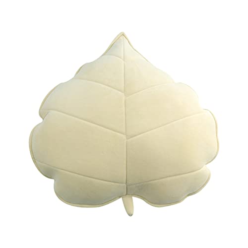 BestAlice Blatt Wurfkissen, Neuheit 3D Blatt geformt Plüsch Pflanze Kissen Kissen Bodenkissen für Auto Schlafzimmer Sofa Couch Wohnzimmer 50,8 x 50,8 cm von BestAlice