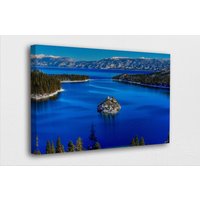 Berühmte Orte Kunst Leinwand-Lake Tahoe Kalifornien Leinwand Poster/Gedruckte Bilder Wand Dekoration Poster Oder Canvas Bereit Zum Aufhängen von BestCanvasEver