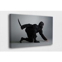 Spielzimmer Wand Kunst Leinwand Ninja Poster/Geschenk Gedruckte Bilder Dekoration Poster Oder Canvas Bereit Zum Aufhängen von BestCanvasEver