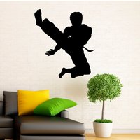 Martial Arts Karate Wandtattoo Vinyl Aufkleber Kampf Home Interior Art Design Wandbilder Schlafzimmer Wanddekor | 1M01A von BestDecalsUSA