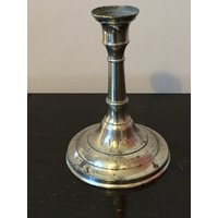 Kleiner Vintage-Kerzenständer Aus Metall, Hergestellt in Frankreich von BestFrenchBargains