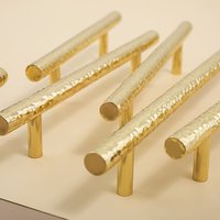 2, 5 "3, 78 "' 5, 0" 6, 3 "8, 8" 12, 6" Massiv Messing Schublade Knäufe Griffe Schrank Tür Griff Knob Kommode Knobs Hammerschlag Kleiderschrank von BestHardwareStore