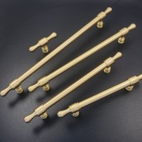 3.78 "5" 6.3" 7.55" 8.8 "12.6" Massivem Messing Küchenknauf Schublade Knäufe Griffe Schrank Garderobe Knauf Möbelbeschläge von BestHardwareStore