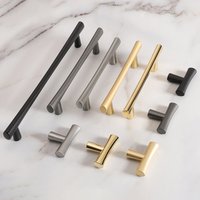 3.78" 5" 7.55" Gold Schubladengriffe Schrankgriffe Messing Kommode Pulls Nickel Küchenschrank Griff Möbel Hardware von BestHardwareStore