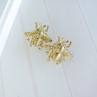 Bienenknöpfe Gold Messing Schubladenknöpfe Pulls Kommode Knäufe Küchenknäufe Schrankgriffe Henkelknauf Zieher Möbelknäufe von BestHardwareStore