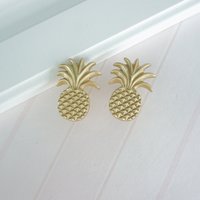 Gold Messing Schubladenknöpfe Pulls Exquisite Ananas Knäufe Griffe Schrankknöpfe Kommode Küche Möbelknäufe von BestHardwareStore