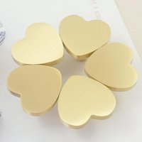Herz Knauf Messing Kabinett Griffe Schubladenknäufe Dresser Knobs Küchenschrank Möbelbeschläge von BestHardwareStore