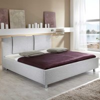 Doppelbett mit Stoffbezug modern von BestLivingHome