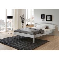 Futonbett aus Metall Silber von BestLivingHome