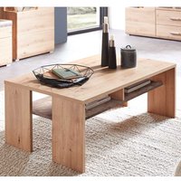 Wohnzimmer Tisch in Graubraun und Wildeiche Optik 110 cm breit von BestLivingHome
