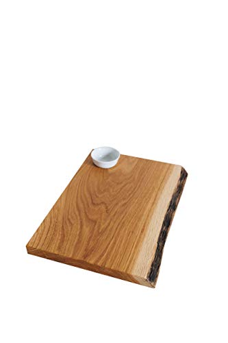 BestLoft Schneidebrett Holz Servierplatte Holzbrett Küche BBQ board Holzschneidebrett Schneidbrett Servierplatten Schneidebretter Holz Dipschalen cutting board Schneidebrett Set Küchenbrett (2) von BestLoft.de