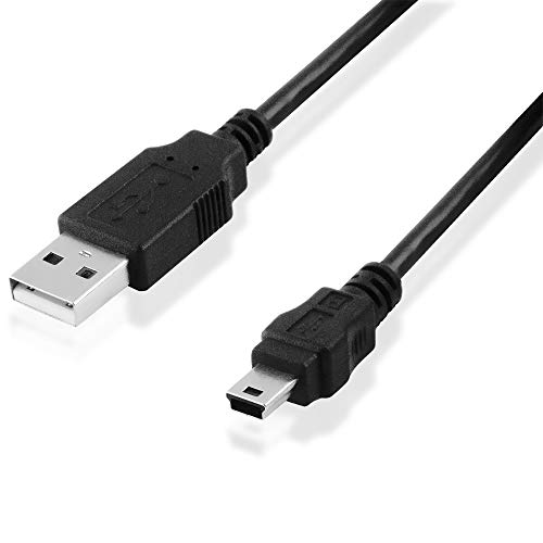 BestPlug 2 Meter 2.0 USB Kabel, USB A-Stecker auf Mini USB B-Stecker, High Speed, Schwarz von BestPlug