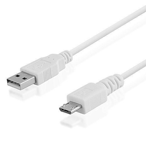 BestPlug 3 Meter 2.0 USB Kabel, USB A-Stecker auf Micro USB B-Stecker, High Speed, Weiß von BestPlug