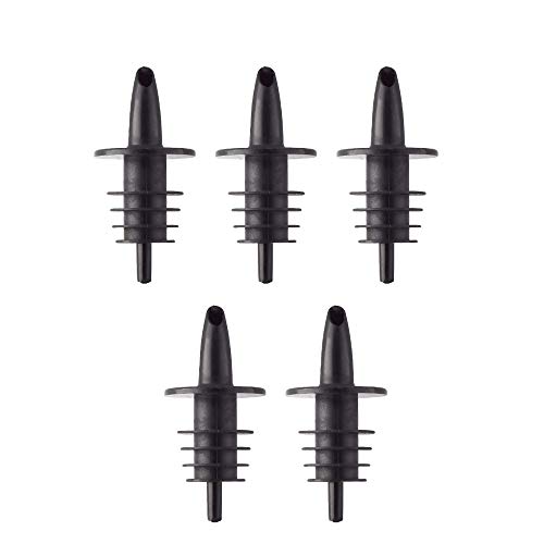 BestPlug Universal Ausgießer Ausschenker Schnappsausgießer, Dosierer, Schwarz von BestPlug
