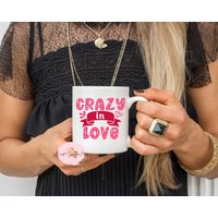 Crazy in Love| Kaffeetasse | Geschenk Für Sie| Ihn Love Day Valentinstag Becher Bestseller Personalisierte Tasse von BestSellerMug