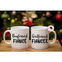 Freund Verlobte Freundin Fiancee | Kaffee Tasse Geschenk Für Sie Ihn Love Day| Valentinstag| Becher Bestseller von BestSellerMug