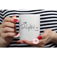 Ich Freue Mich Über Psalm 1819 | Becher Christliches Geschenk Für Sie Ihn Tasse Religiöses Teetasse Geburtstagsgeschenk Jesus Gott Glauben von BestSellerMug