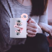 Lippenstift Tattoos & Kaffeetasse | Becher Niedliche Kaffeebecher Tasse Kaffee Geschenk Für Sie Freunde von BestSellerMug
