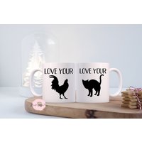 Love Your | Kaffeetasse Geschenk Für Sie Ihn Day Valentinstag Tumbler Bestseller Personalisierter Becher von BestSellerMug