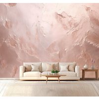 Rosa Perlenstruktur Wandbild Marmorierte Tapete Wohnzimmer Wanddekoration Blassrosa Farbe Anpassbare Abnehmbar Rosa Perlenstruktur Wandbild Marmorierte Tapete Wohnzimmer Wanddekoration Blassrosa Farbe Anpassbare Abnehmbar von BestWallMuralStore