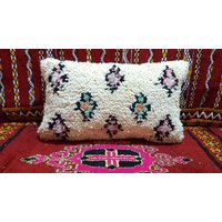 Moroccan Beni Ourain Pillow Handmade Pouf Cushion Pillows Wool Covers Coussin Marocain Moroccan Beni Ourain Pillow Handmade Pouf Cushion Pillows Wool Covers Coussin Marocain von BestWoolRug