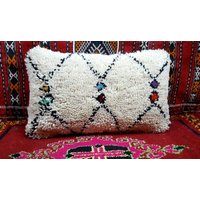 Moroccan Beni Ourain Pillow Handmade Pouf Cushion Pillows Wool Covers Coussin Marocain Moroccan Beni Ourain Pillow Handmade Pouf Cushion Pillows Wool Covers Coussin Marocain von BestWoolRug