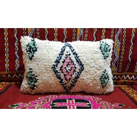 Moroccan Beni Ourain Pillow Handmade Pouf Cushion Pillows Wool Covers Coussin Marocain Moroccan Beni Ourain Pillow Handmade Pouf Cushion Pillows Wool Covers Coussin Marocain von BestWoolRug