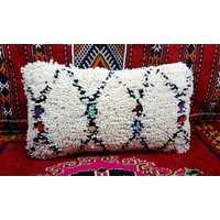 Moroccan Beni Ourain Pillow Handmade Pouf Cushion Pillows Wool Covers Coussin Marocain Moroccan Beni Ourain Pillow Handmade Pouf Cushion Pillows Wool Covers Coussin Marocain von BestWoolRug