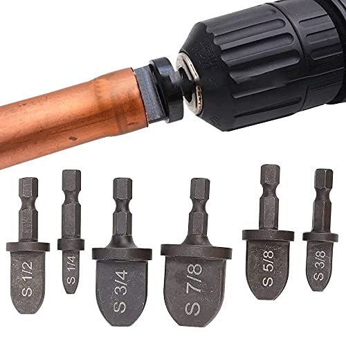 Bohrer-Werkzeugset Expander aus Kupfer Lager Stahl Hex Griff Klimaanlage Rohr-Expander-Lagerstahl-Sechskantgriff-Klimaanlagen-Kupferrohr-Swaging Tool Set Kupferrohr-Aufweitung (A) von BestYiJo