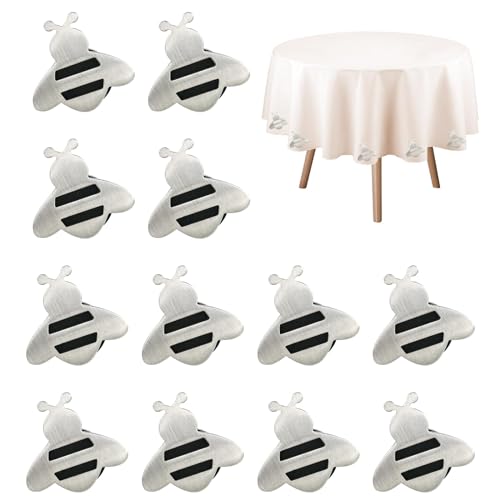 Tischdeckenbeschwerer Magnet, 10 Stück Magnet Tischdecke Beschwerer für Draußen, Tischdeckenbeschwerer Magnetisch für Draußen Innen Tischdecken Vorhang Duschvorhang von BestYiJo
