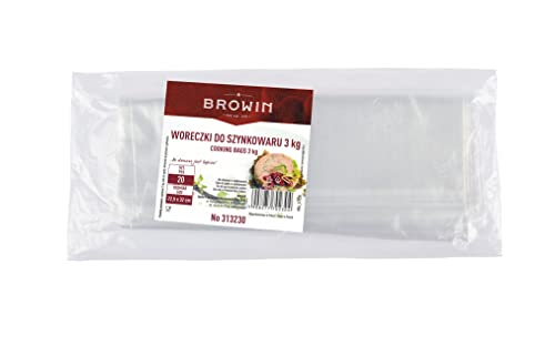 Beste Angebote Folienbeutel Plastiktüten Schinkenkocher 0,8kg 1,5kg 3kg Tüten Verpackung Tüte (3,0kg Folienbeutel 22,5cm x 32cm - in Einer Packun) von Beste Angebote